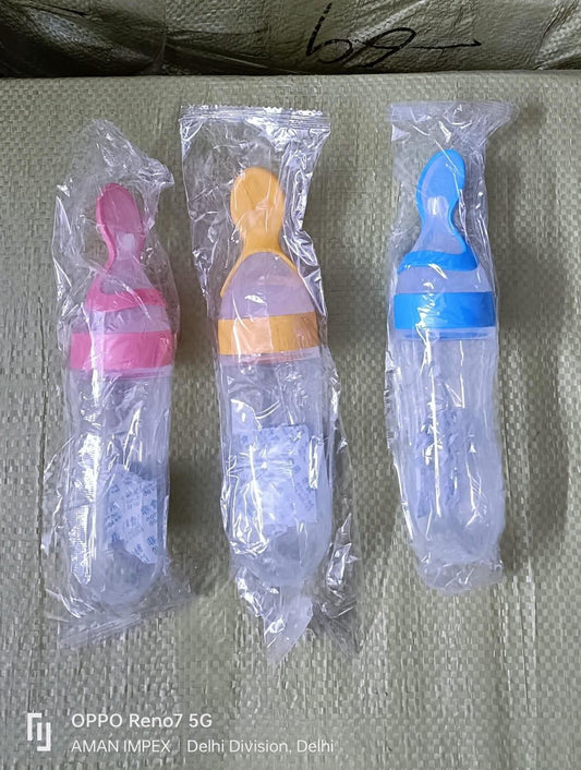 NEDLIX Baby Food Squeeze Feeder Spoon