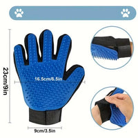 Pet Cleaning-Grooming Hair Hand Gloves