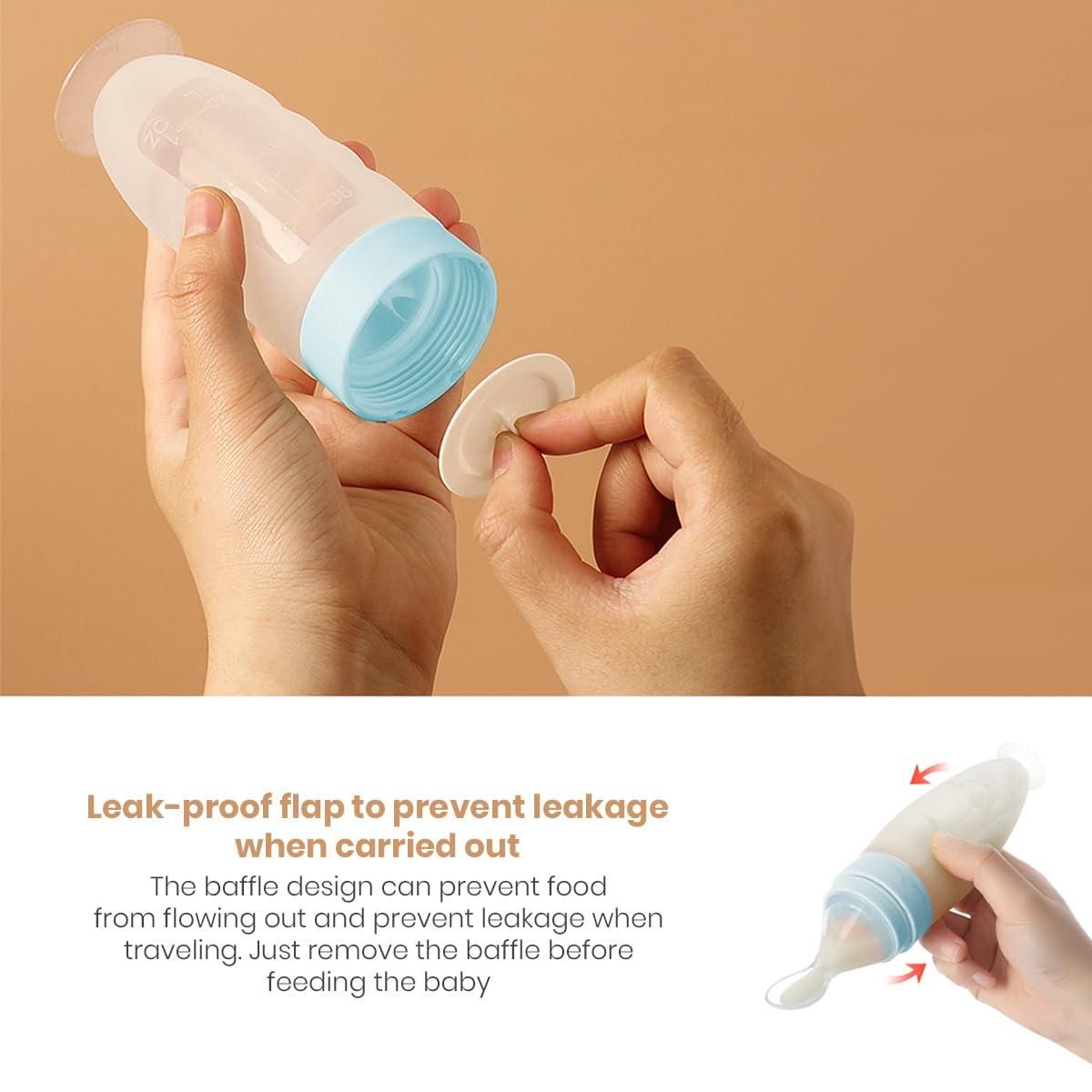 NEDLIX Baby Food Squeeze Feeder Spoon