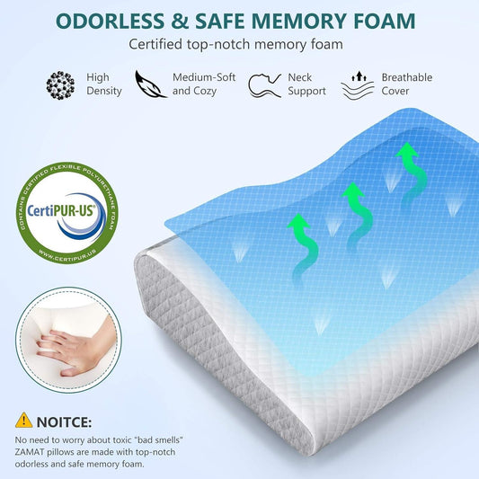 NEDLIX Cervical Neck Support Pillow for Sleeping
