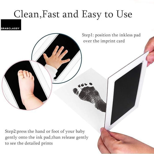 NEDLIX Inkless Baby Footprint Ink Pad