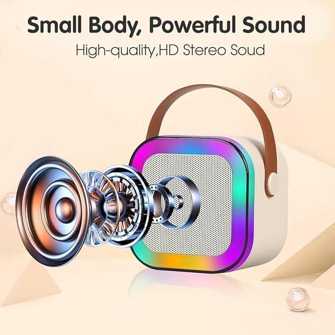 NEDLIX Bluetooth Karaoke Speaker with Microphone
