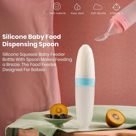 NEDLIX Baby Food Squeeze Feeder Spoon
