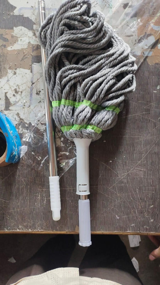NEDLIX's Self-Wringing Floor Mop | 2-in-1 Scrub & Mop Head | Less Effort, More Sparkle