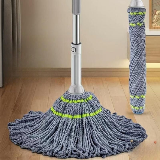 NEDLIX's Self-Wringing Floor Mop | 2-in-1 Scrub & Mop Head | Less Effort, More Sparkle