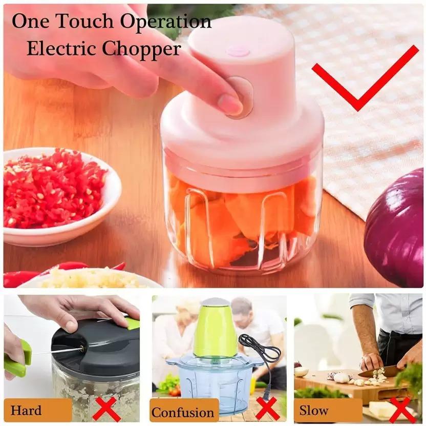 NEDLIX Electric Mini  Chopper 250ml(ELECTRIC)