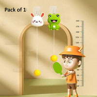 NEDLIX Portable Hanging Table Tennis Trainer – Indoor Self Training Set with 3 Balls