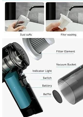 NEDLIX  portable 2 in 1 air duster