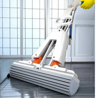 NEDLIX  Foldable Floor Cleaning Squeeze Mop & Wiper